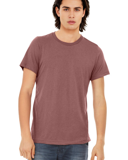 BELLA+CANVAS  Unisex Triblend Short Sleeve Tee. BC3413 - Mauve Triblend