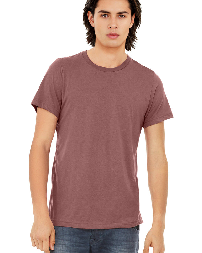 BELLA+CANVAS  Unisex Triblend Short Sleeve Tee. BC3413 - Mauve Triblend