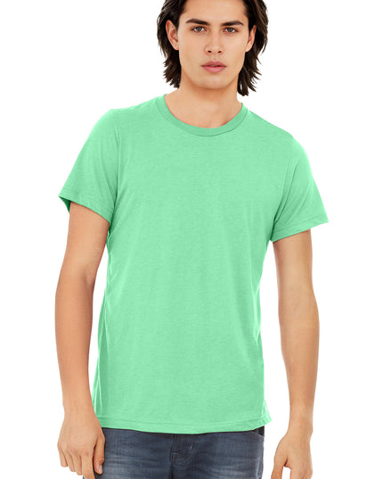 BELLA+CANVAS  Unisex Triblend Short Sleeve Tee. BC3413 - Mint Triblend