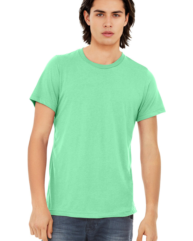 BELLA+CANVAS  Unisex Triblend Short Sleeve Tee. BC3413 - Mint Triblend