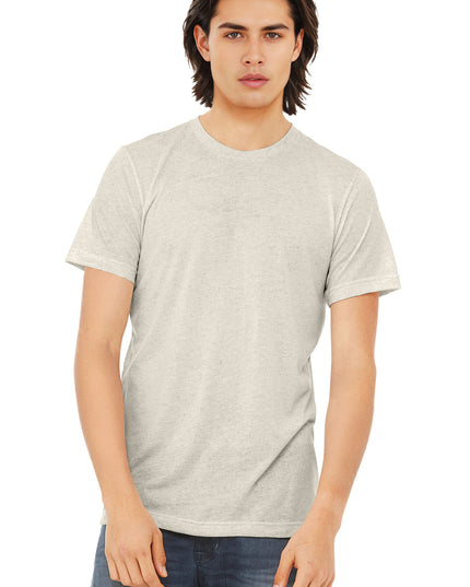 BELLA+CANVAS  Unisex Triblend Short Sleeve Tee. BC3413 - Oatmeal Triblend
