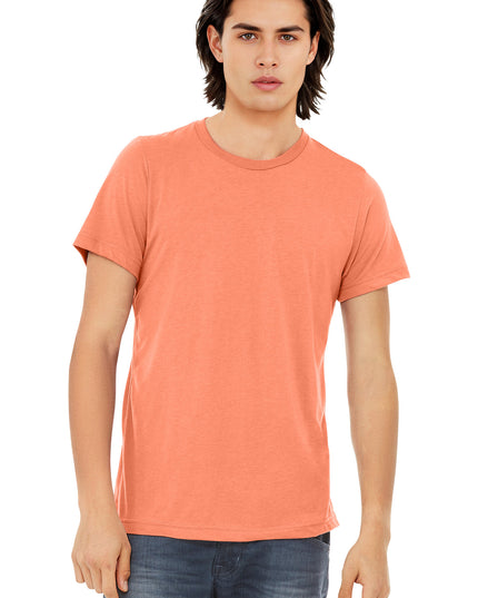BELLA+CANVAS  Unisex Triblend Short Sleeve Tee. BC3413 - Orange Triblend