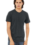 Solid Dark Grey Triblend
