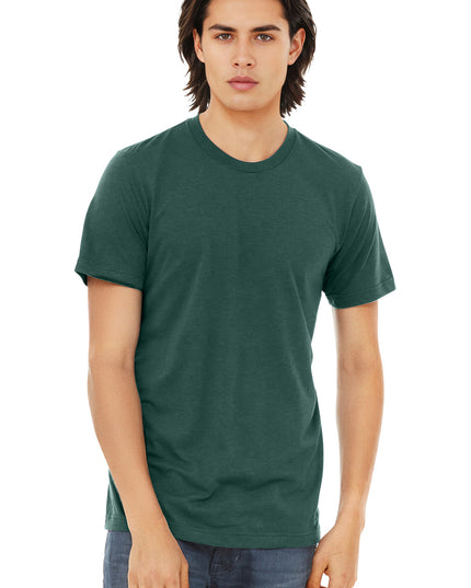 BELLA+CANVAS  Unisex Triblend Short Sleeve Tee. BC3413 - Solid Forest Triblend
