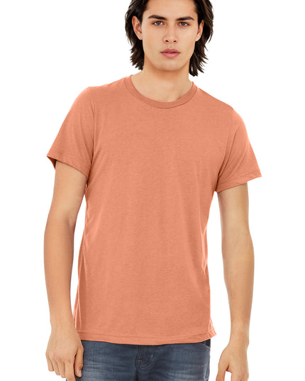 BELLA+CANVAS  Unisex Triblend Short Sleeve Tee. BC3413 - Sunset Triblend