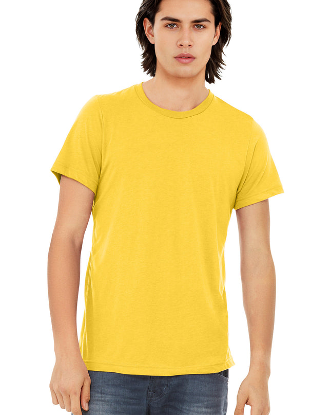 BELLA+CANVAS  Unisex Triblend Short Sleeve Tee. BC3413 - Yellow Gold Triblend