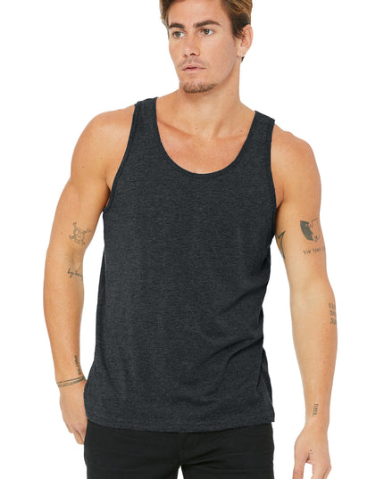 BELLA+CANVAS  Unisex Jersey Tank. BC3480 - Dark Grey Heather