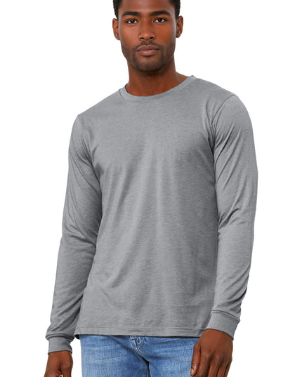 BELLA+CANVAS Unisex Heather CVC Long Sleeve Tee BC3501CVC