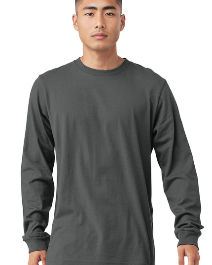 BELLA+CANVAS  Unisex Jersey Long Sleeve Tee. BC3501 - Asphalt