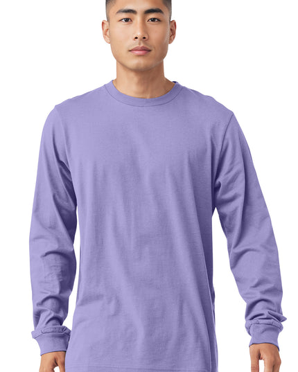 BELLA+CANVAS  Unisex Jersey Long Sleeve Tee. BC3501 - Dark Lavender