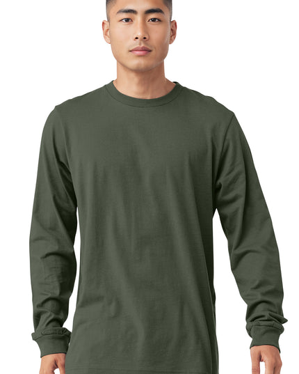 BELLA+CANVAS  Unisex Jersey Long Sleeve Tee. BC3501 - Military Green