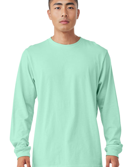 BELLA+CANVAS  Unisex Jersey Long Sleeve Tee. BC3501 - Mint