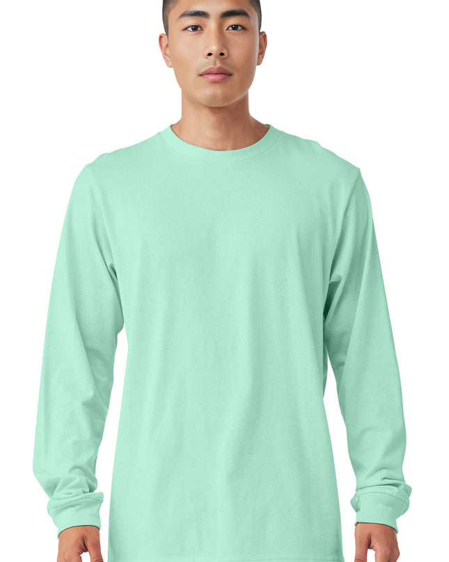 BELLA+CANVAS  Unisex Jersey Long Sleeve Tee. BC3501 - Mint