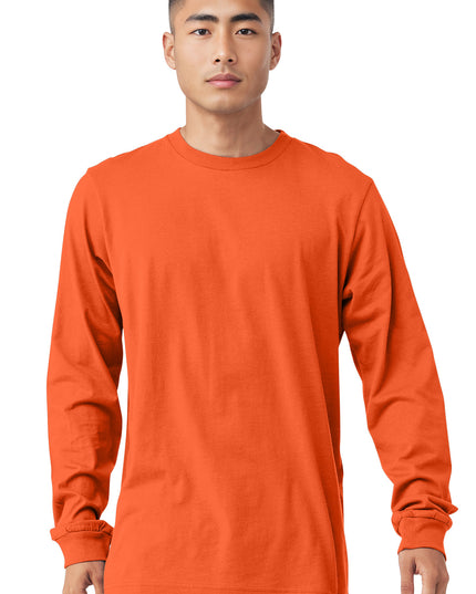 BELLA+CANVAS  Unisex Jersey Long Sleeve Tee. BC3501 - Orange