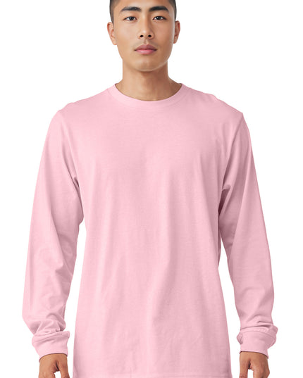 BELLA+CANVAS  Unisex Jersey Long Sleeve Tee. BC3501 - Pink