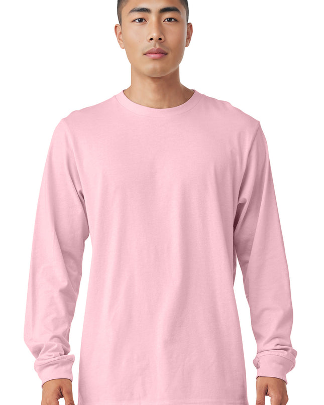 BELLA+CANVAS  Unisex Jersey Long Sleeve Tee. BC3501 - Pink