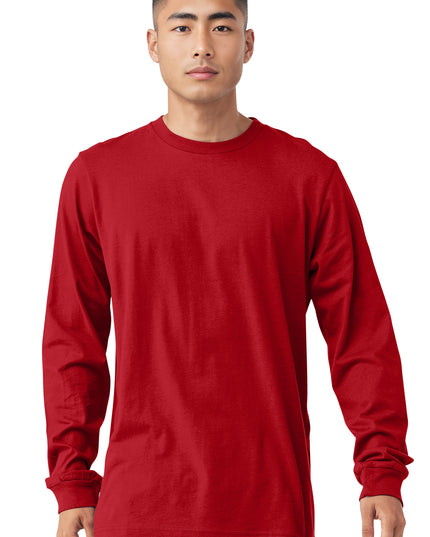 BELLA+CANVAS  Unisex Jersey Long Sleeve Tee. BC3501 - Red
