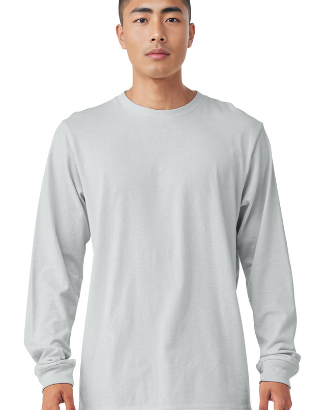 BELLA+CANVAS  Unisex Jersey Long Sleeve Tee. BC3501 - Silver