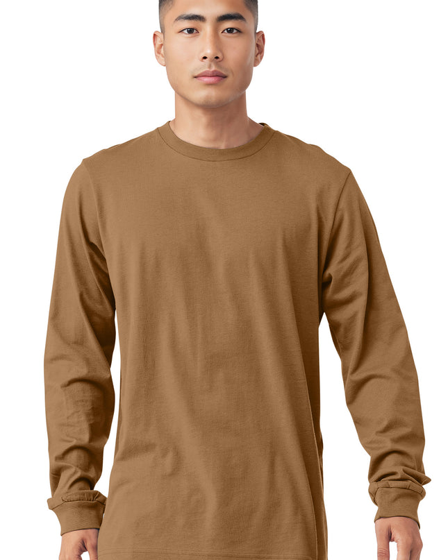 BELLA+CANVAS  Unisex Jersey Long Sleeve Tee. BC3501 - Toast