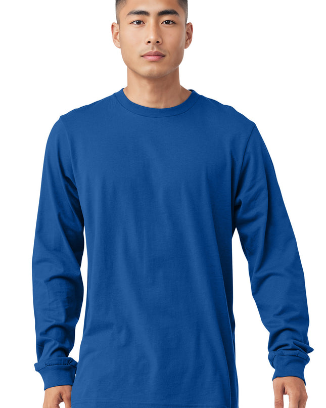 BELLA+CANVAS  Unisex Jersey Long Sleeve Tee. BC3501 - True Royal