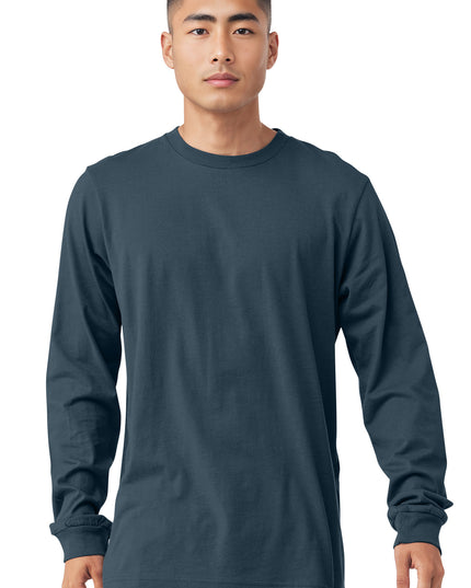 BELLA+CANVAS  Unisex Jersey Long Sleeve Tee. BC3501 - Vintage Navy