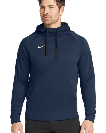 Nike Therma-FIT Pullover Fleece Hoodie  CN9473 - Team Navy