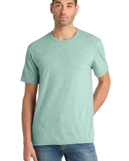 District Perfect Blend CVC Tee. DM108 - Heathered Dusty Sage