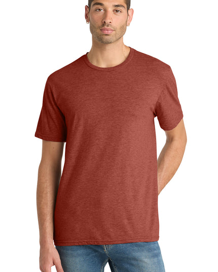 District Perfect Blend CVC Tee. DM108 - Heathered Russet