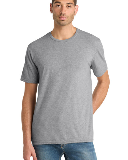 District Perfect Blend CVC Tee. DM108 - Light Heather Grey