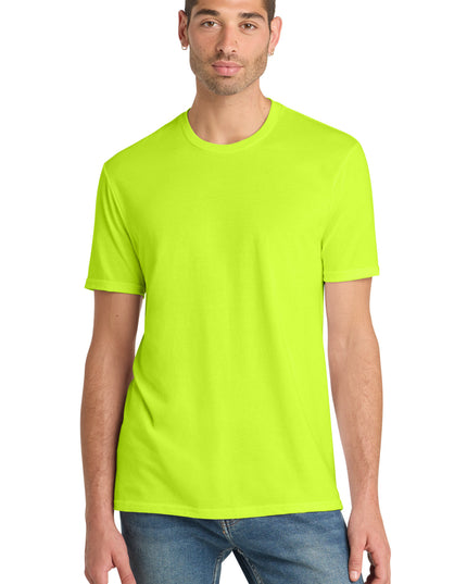 District Perfect Blend CVC Tee. DM108 - S. Green