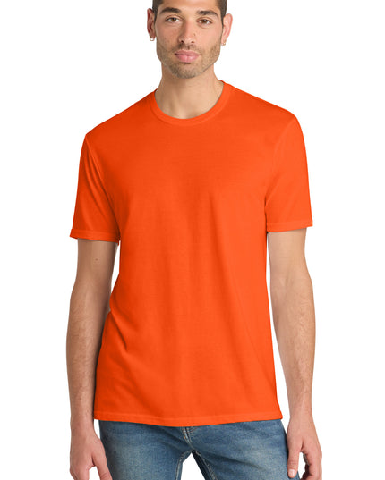 District Perfect Blend CVC Tee. DM108 - S. Orange