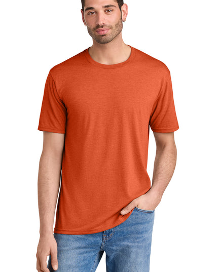 District  Perfect TriTee. DM130 - Deep Orange Heather