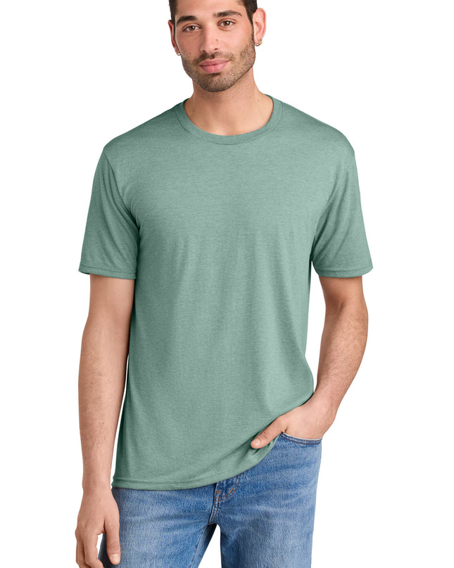 District  Perfect TriTee. DM130 - Heathered Dusty Sage