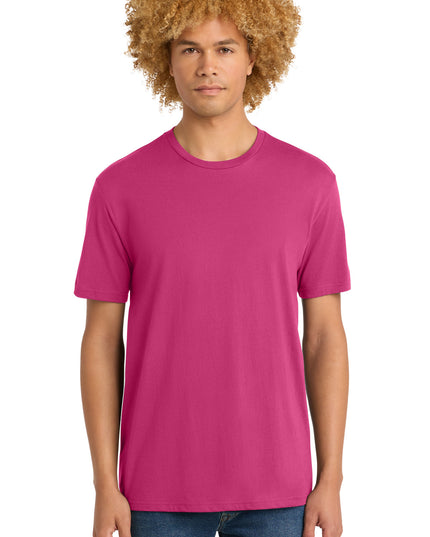 District Perfect Weight Tee. DT104 - Dark Fuchsia