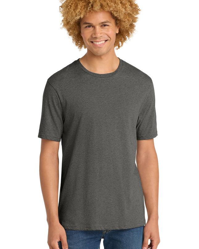 District Perfect Weight Tee. DT104 - Heathered Charcoal