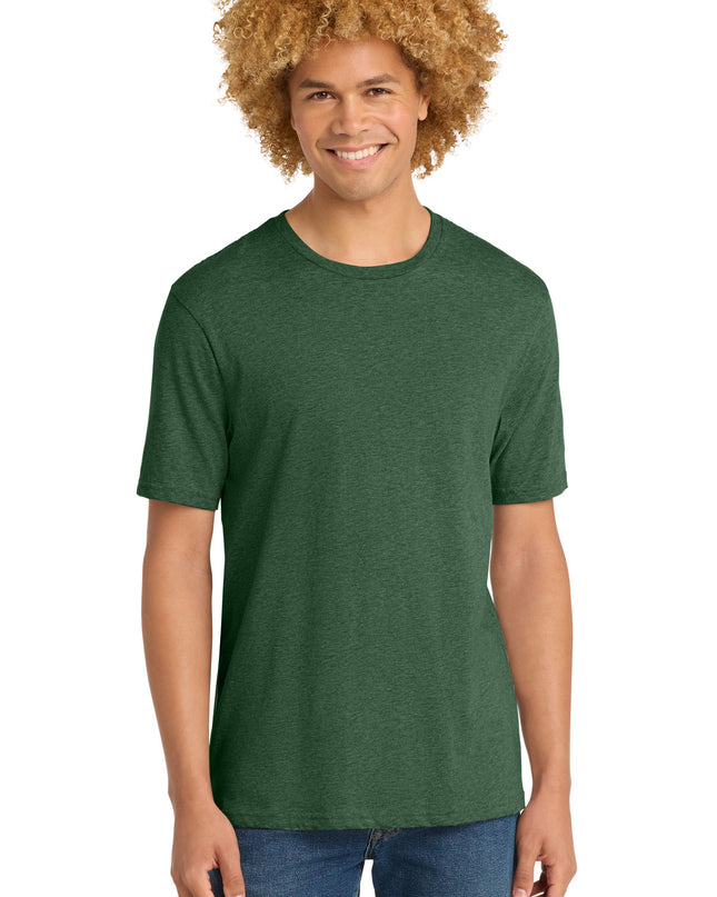 District Perfect Weight Tee. DT104 - Timber Green Heather