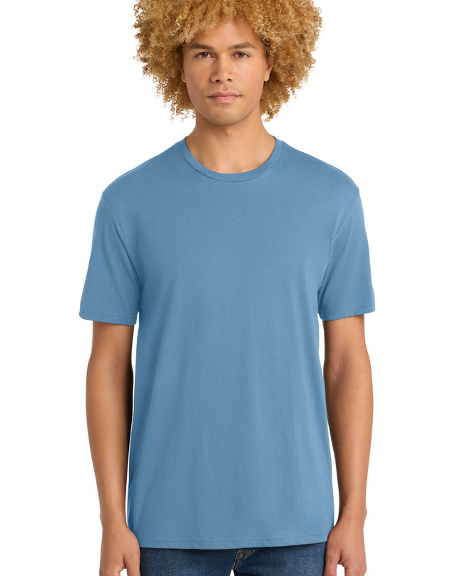 District Perfect Weight Tee. DT104 - Tundra Blue