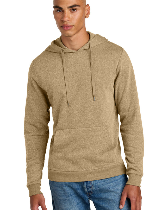 District Perfect Tri Fleece Pullover Hoodie DT1300 - Desert Tan Heather