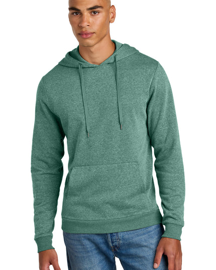 District Perfect Tri Fleece Pullover Hoodie DT1300 - Heathered Eucalyptus Blue