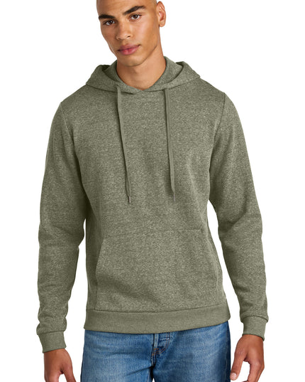 District Perfect Tri Fleece Pullover Hoodie DT1300 - Military Green Frost