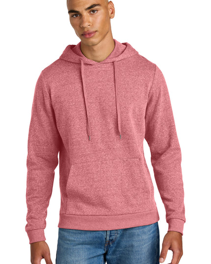 District Perfect Tri Fleece Pullover Hoodie DT1300 - Red Frost