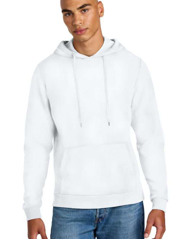 District Perfect Tri Fleece Pullover Hoodie DT1300 - White