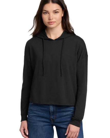 District Women's Perfect Tri Midi Long Sleeve Hoodie DT1390L
