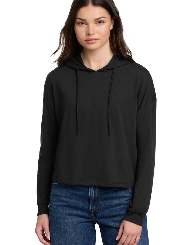 District Women's Perfect Tri Midi Long Sleeve Hoodie DT1390L