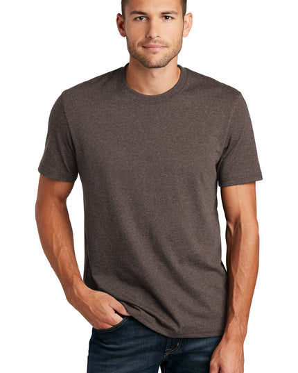 District  Re-Tee  DT8000 - Deep Brown Heather