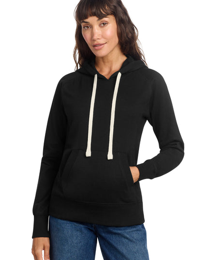 District Women's Re-Fleece Hoodie DT8101 - Black