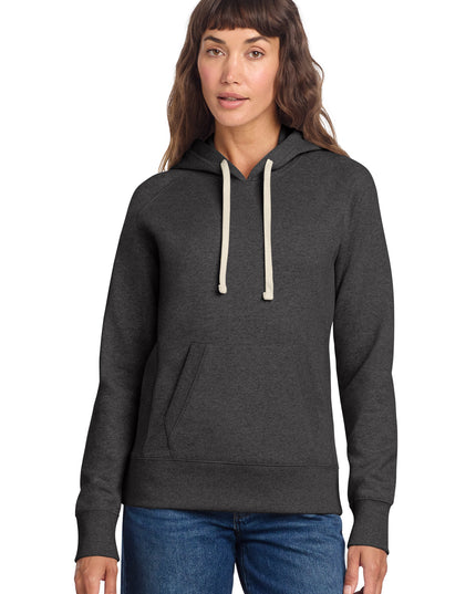 District Women's Re-Fleece Hoodie DT8101 - Charcoal Heather