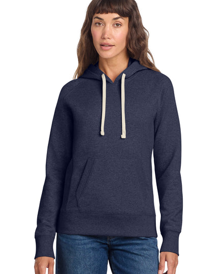 District Women's Re-Fleece Hoodie DT8101 - Heathered Navy