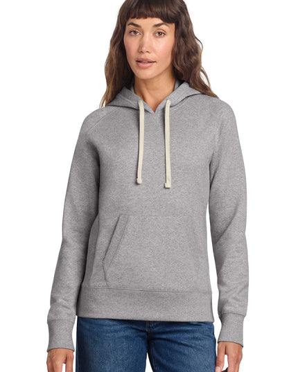 District Women's Re-Fleece Hoodie DT8101 - Light Heather Grey