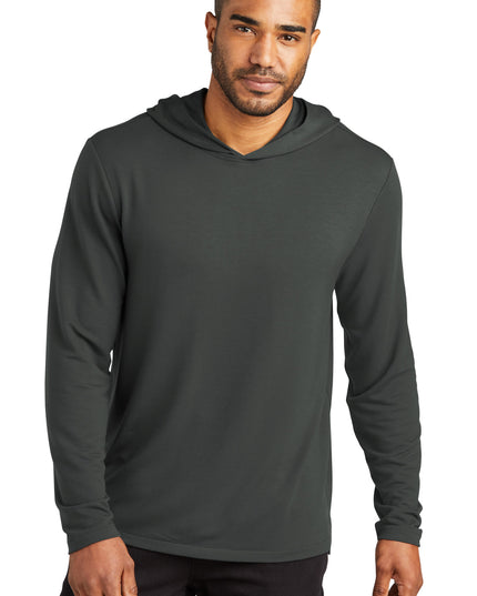 Port Authority Microterry Pullover Hoodie K826 - Charcoal